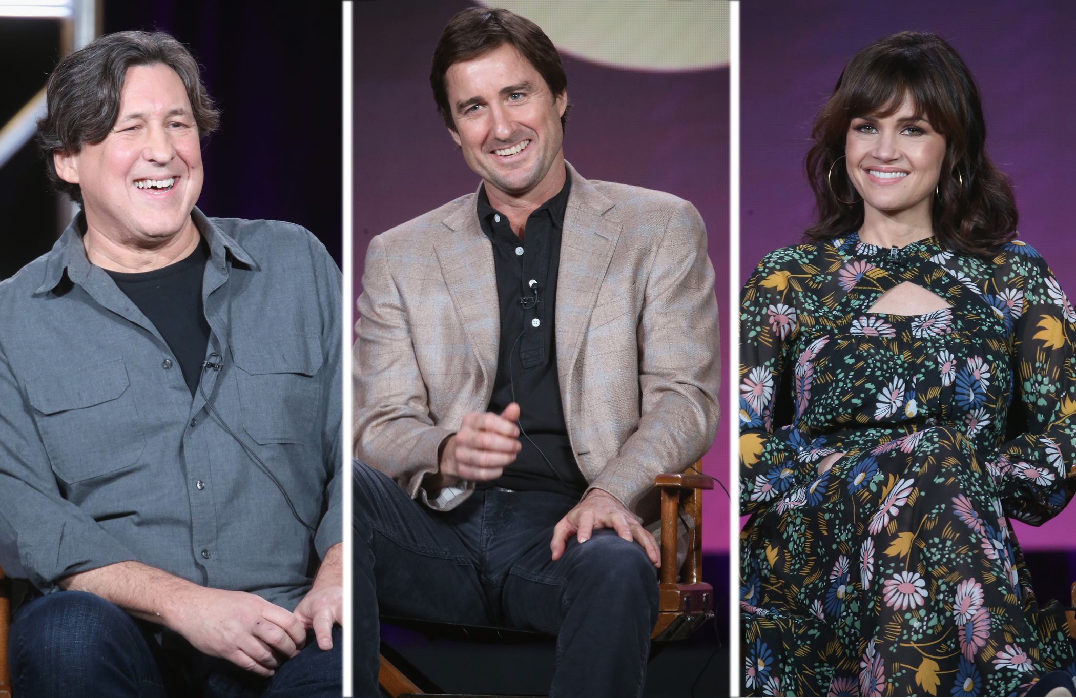 Carla Gugino, Luke Wilson and Cameron Crowe on the Secret Lives of  “Roadies” - Golden Globes