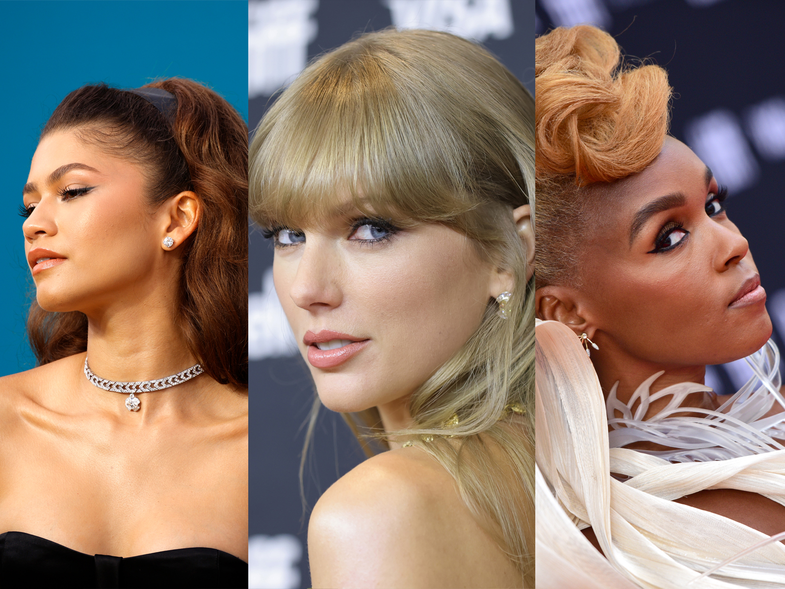 Zendaya, Taylor Swift, Janelle Monáe