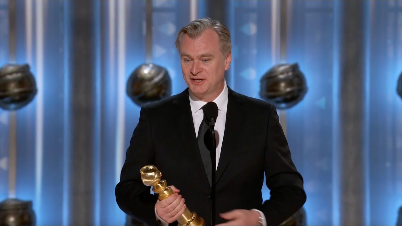 Christopher Nolan Wins Best Director – Motion Picture - Golden Globes