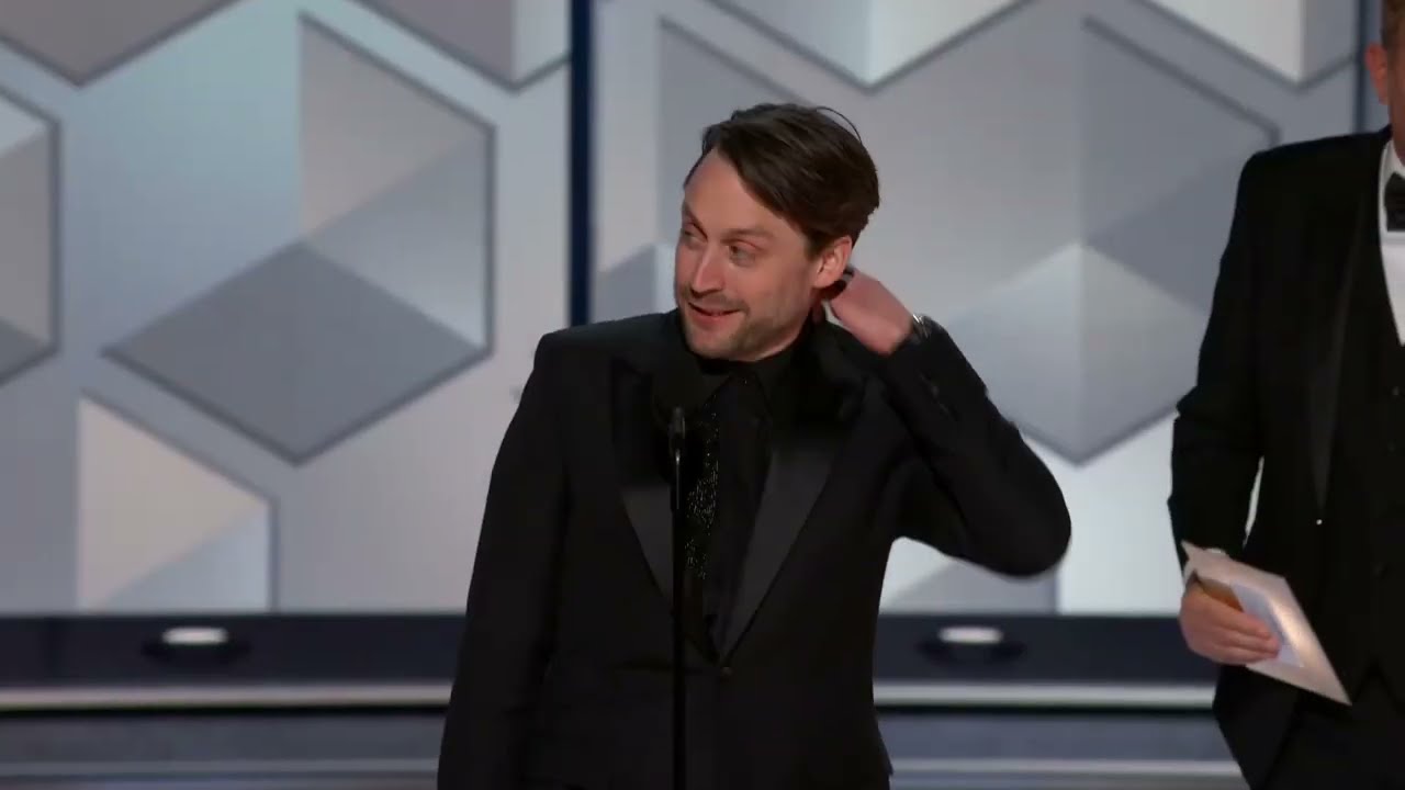 Kieran Culkin Wins Best Television Male Actor – Drama Series - Golden ...