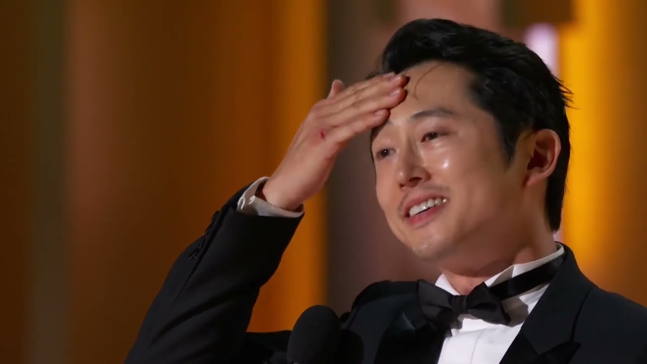 Steven Yeun Wins Best Male Actor Limited/Anthology Series or TV Movie