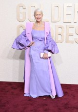 Helen Mirren is wearing Custom Dolce & Gabbana