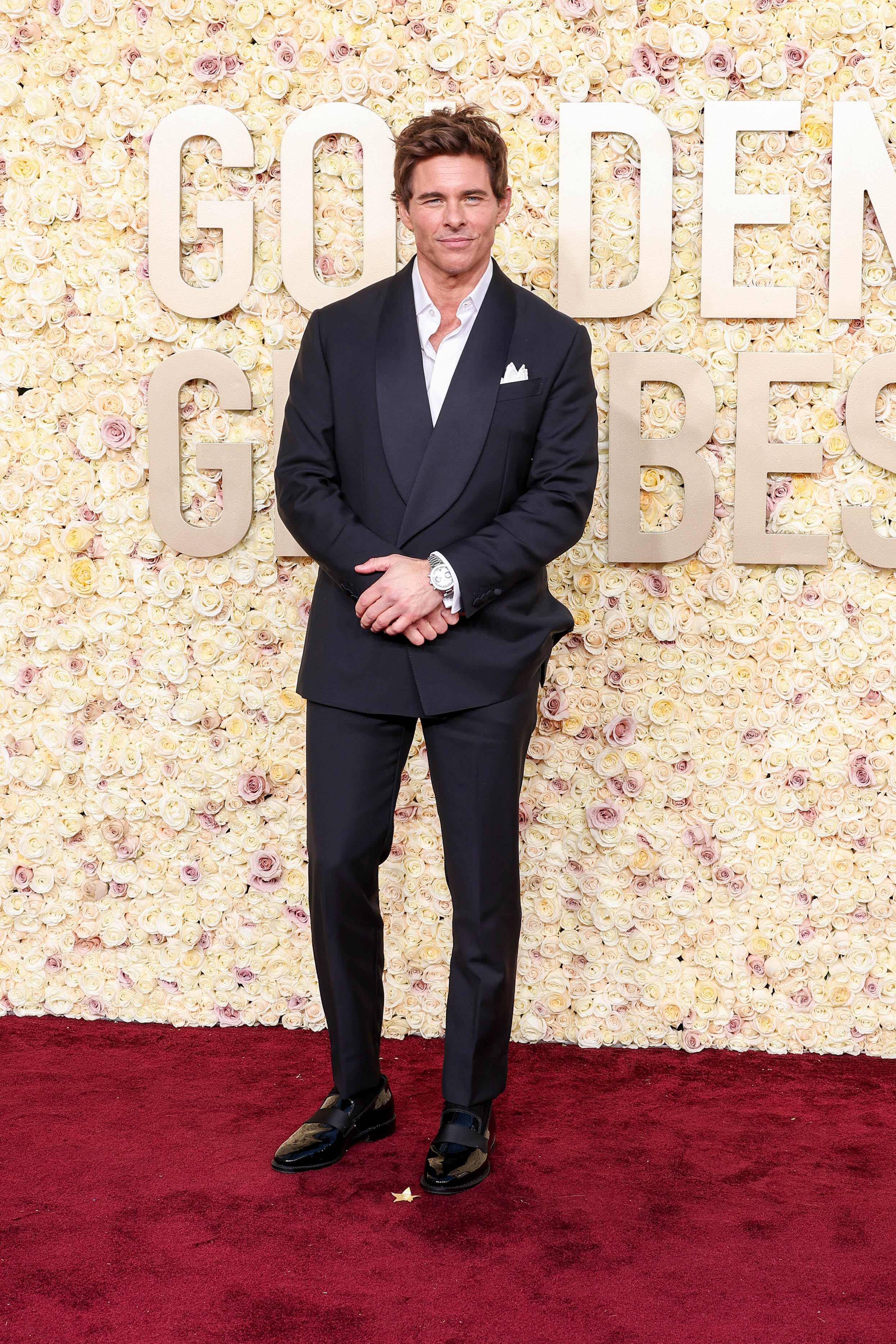 James Marsden on the Red Carpet for the 81st Golden Globe Awards ...