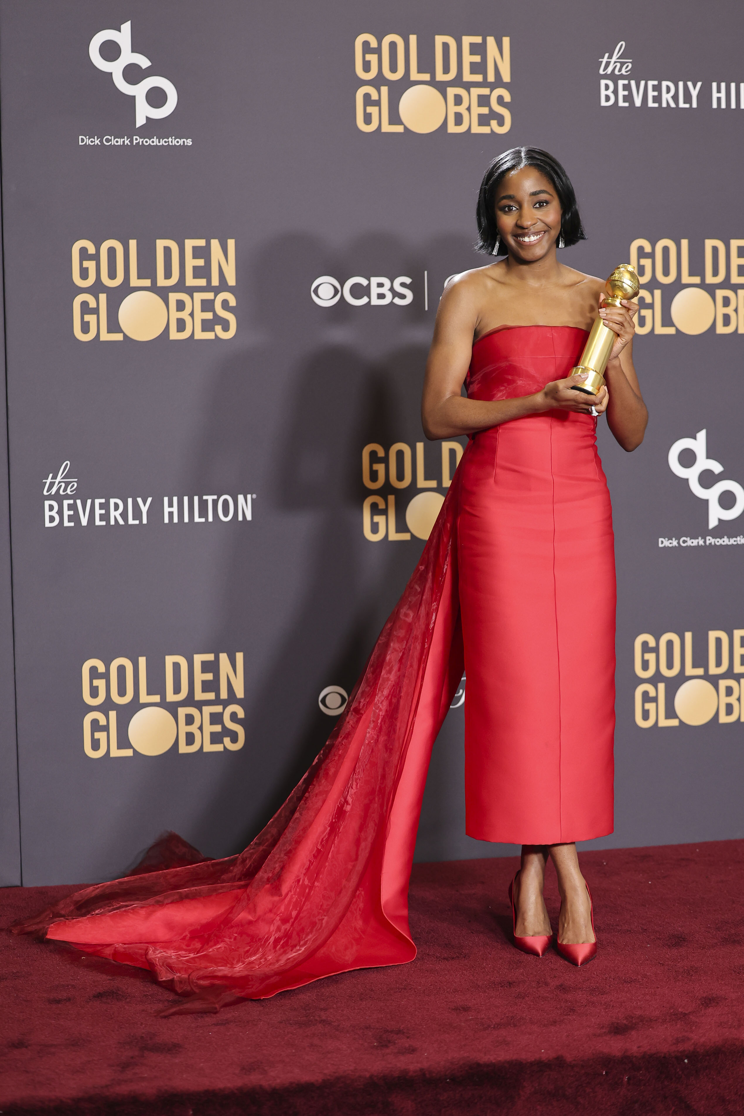 Ayo Edebiri Wins First Golden Globe - Golden Globes