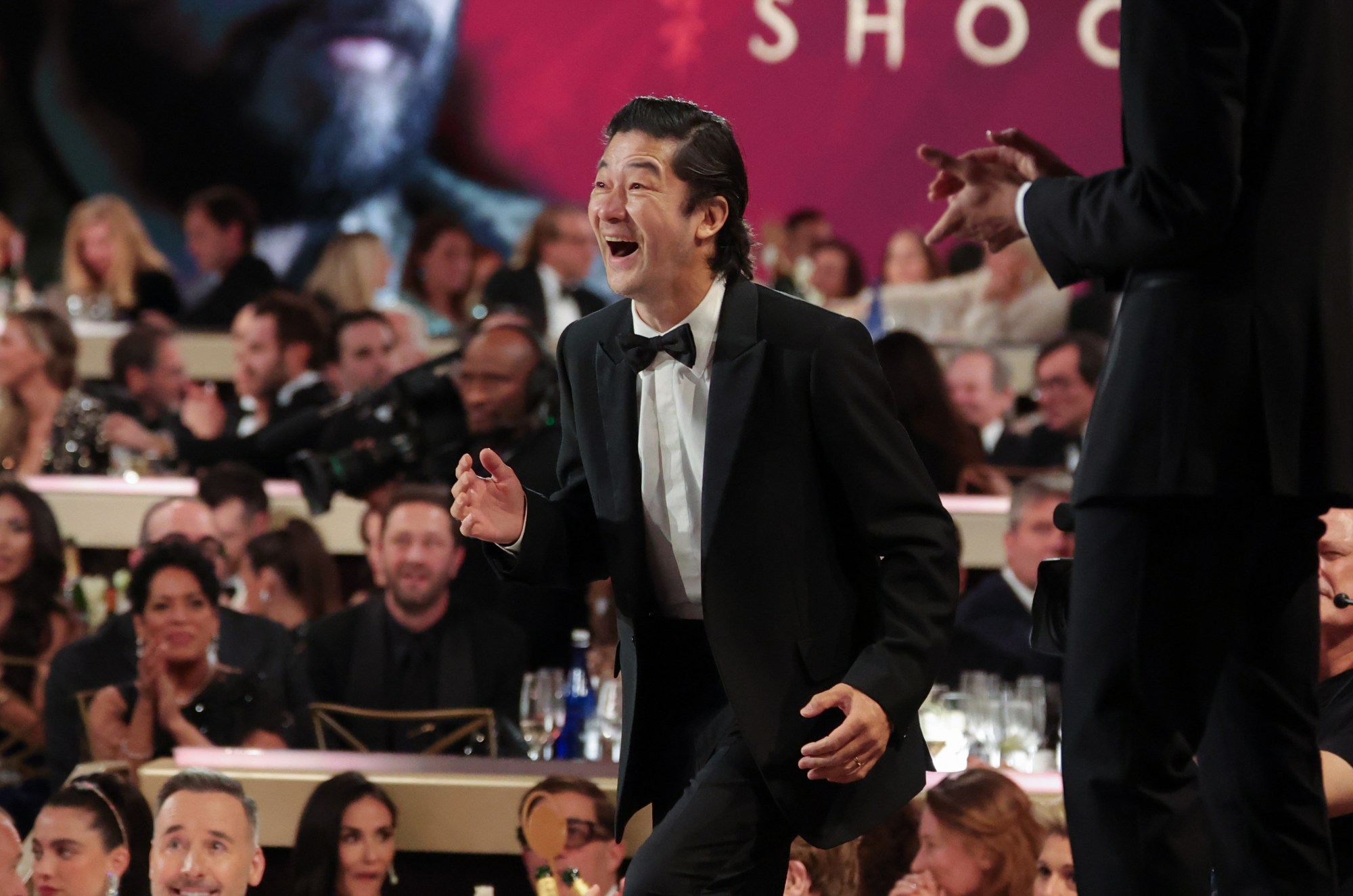 Tadanobu Asano at the 82nd Annual Golden Globes Show Golden Globes