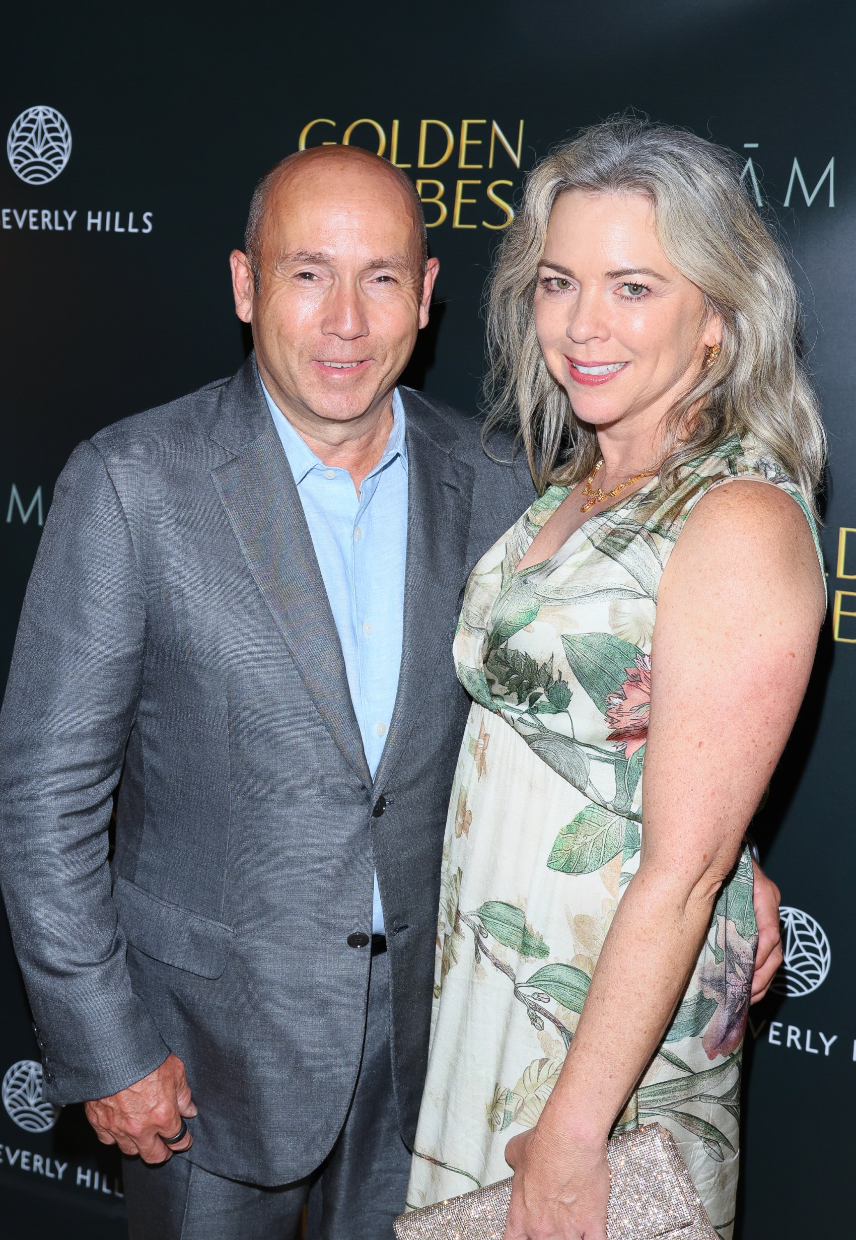 "Frankenstein" producer J. Miles Dale (left) with guest