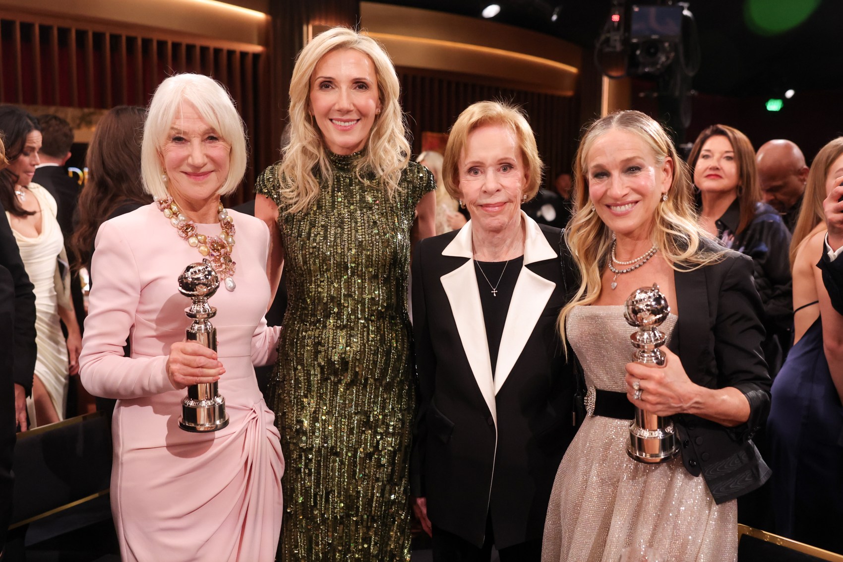 Golden Eve: The Golden Globes Honor Helen Mirren & Sarah Jessica Parker