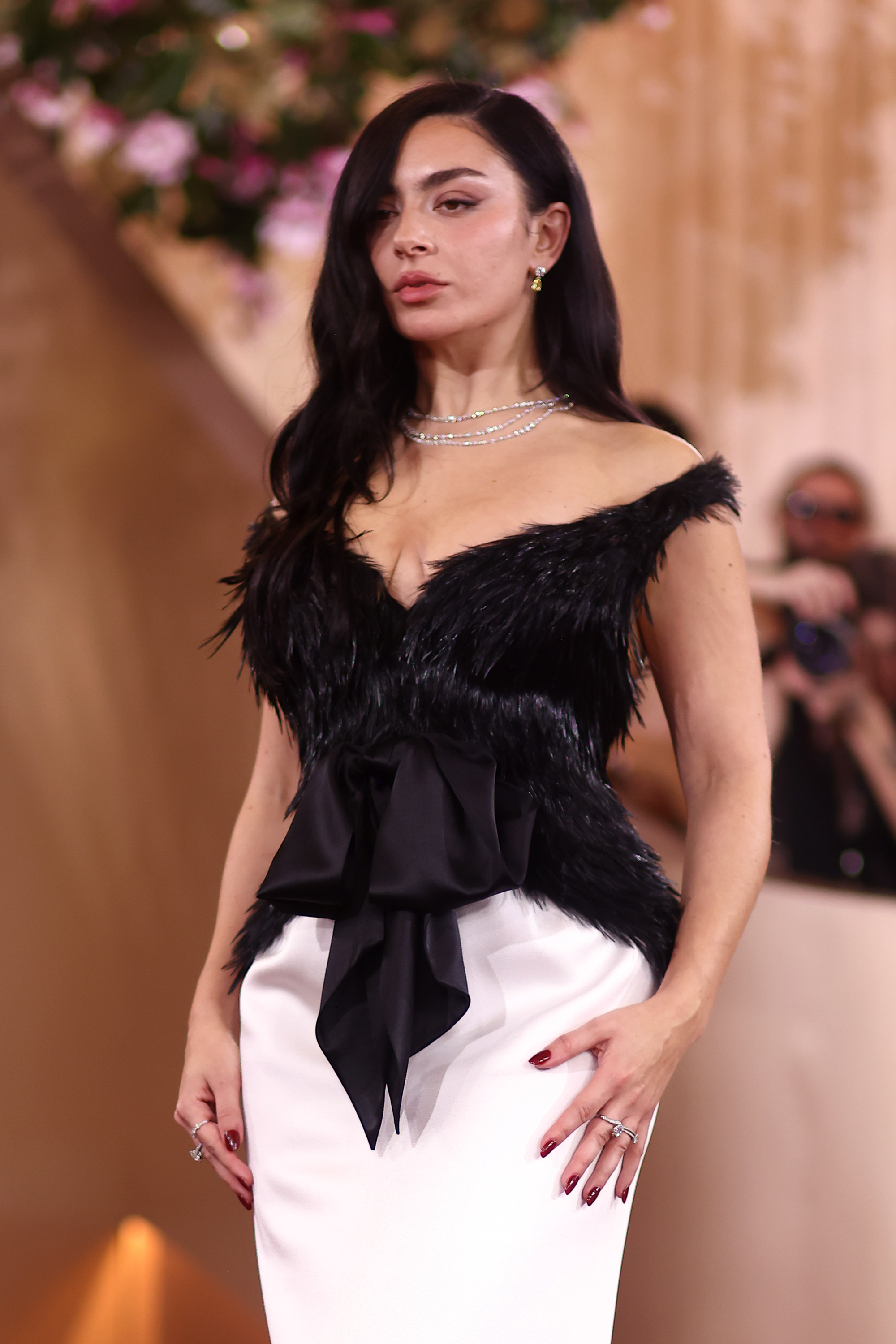 Charli xcx arriving at the 83rd Annual Golden Globes - Arrivals